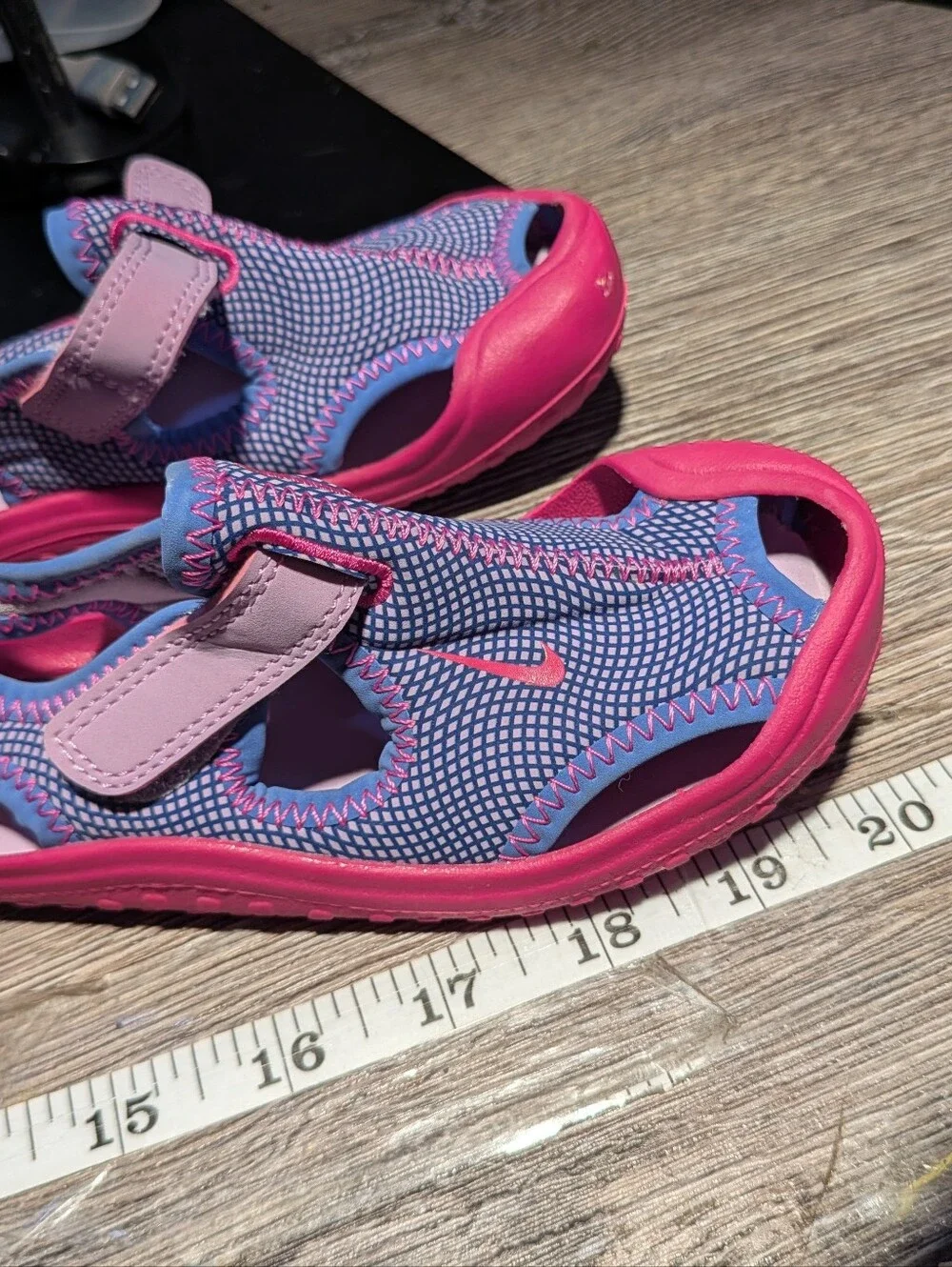 Nike Toddler Sandals Pink And Purple Size 9C